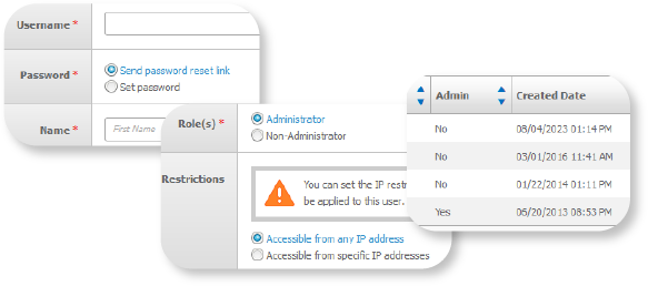 Multi-user management